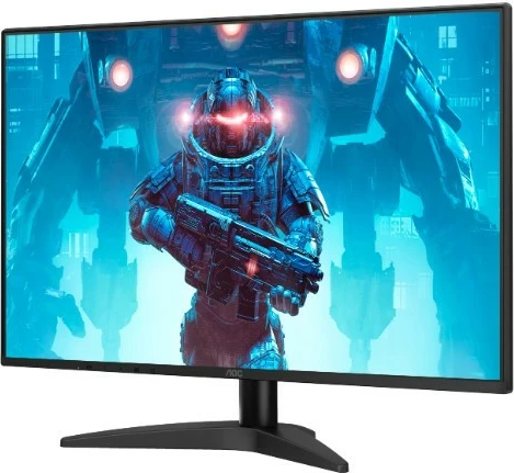 Monitor, AOC, 27B36X, 27" FHD IPS 144Hz 0.5ms HDR10 Adaptive Sync, HDMI/DP, i zi, me kabllo HDMI 1.5 m