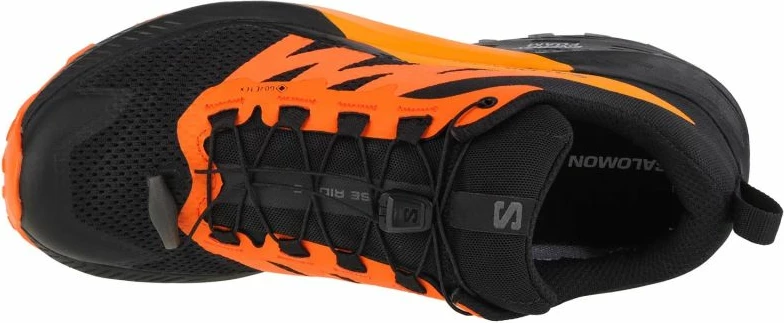 Atlete për vrapim Salomon Sense Ride 5 GTX për meshkuj, të zeza dhe portokalli