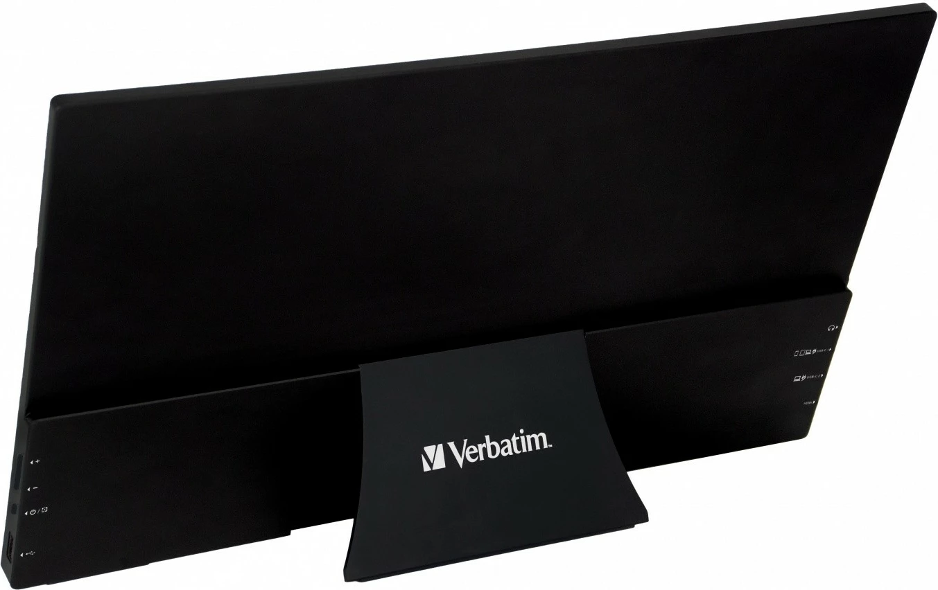Monitor me prekje portativ Verbatim PMT-17-4K 17.3" 4K IPS 60Hz USB-C/HDMI i zi