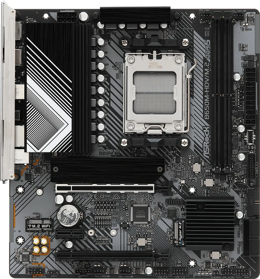 Pllakë amë ASRock B650M-HDV/M.2, Socket AM5, micro ATX