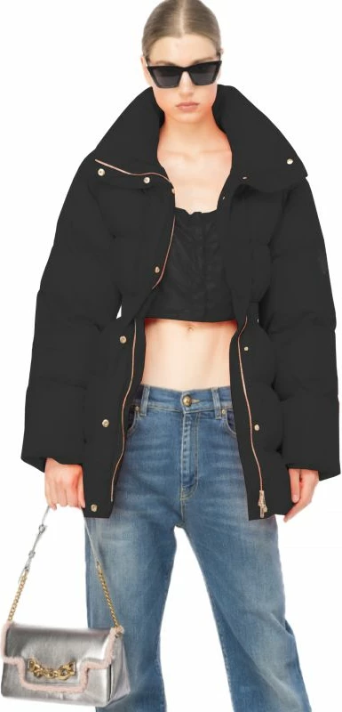 Jakne për femra Pinko, e zezë