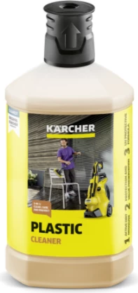 Solucion i lëngshëm për larjen e produkteve të plastikës Karcher