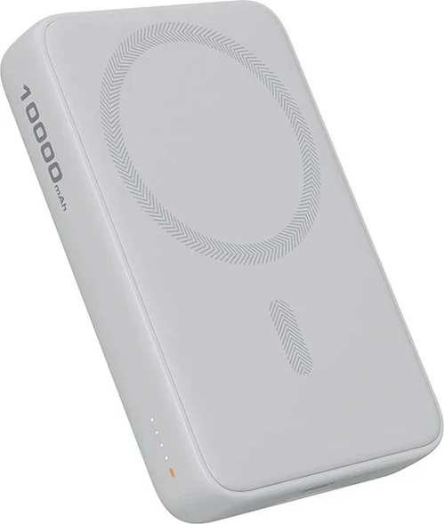 Power bank AUKEY PB-MS04 MagFusion Slim 10000mAh, MagSafe, 20W, Bardhë