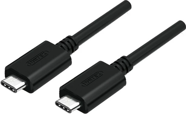 Kabllo USB Type-C në USB Type-C Unitek Y-C477BK, 1m, e zezë