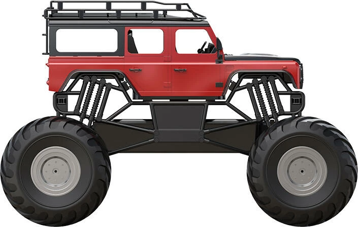 Veture lodër me telekomandë Double Eagle Land Rover Defender E375-003, 1:8, e kuqe