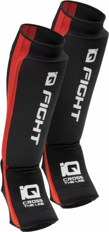 Mbrojtëse për shin Atlete për meshkuj IQ Amparo, të zeza dhe të kuqe