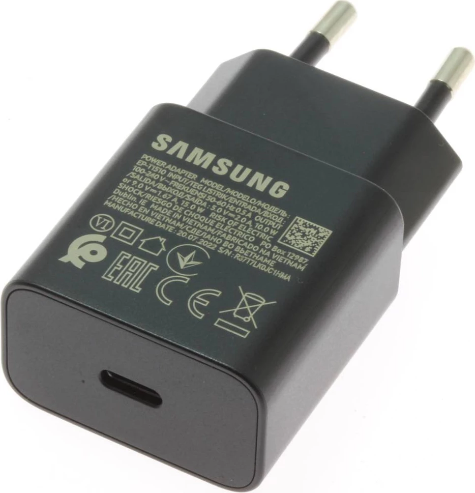 Karikues muri Samsung EP-T1510EBE, 15W, USB-C, i zi