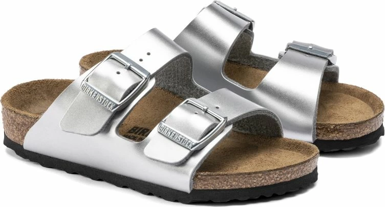Flip-flops për fëmijë Birkenstock, kafe dhe të zeza
