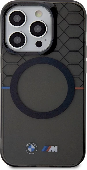 Mbështjellës BMW Pattern MagSafe për iPhone 14 Pro 6.1", Gri