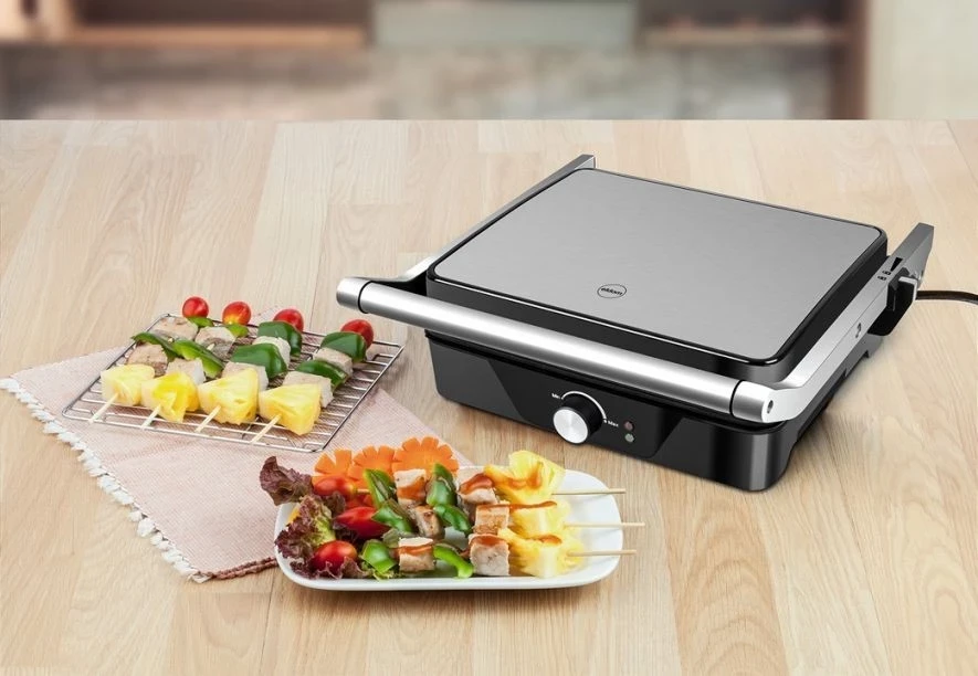 Grill tavoline Eldom, argjendtë