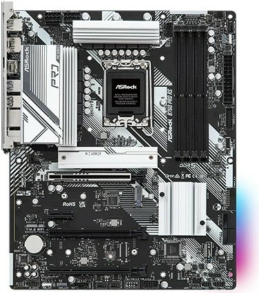 Pllakë amë ASRock B760 Pro RS, LGA1700, DDR5, ATX, e zezë