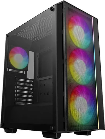 Kasë Deepcool MATREXX 55 Mesh V4, Midi Tower, e zezë