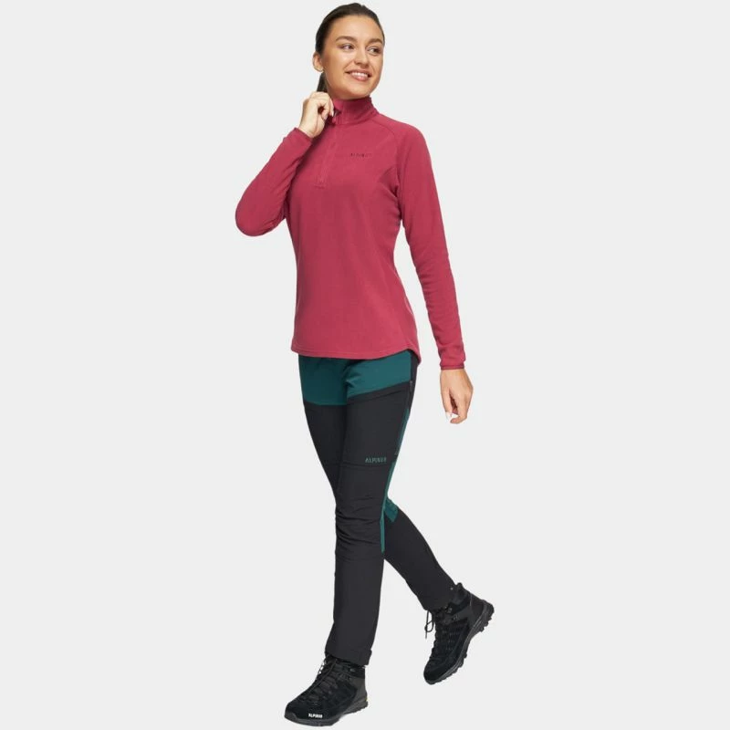 Duks me zip 1/3 Alpinus Lucania për femra, ngjyrë rozë