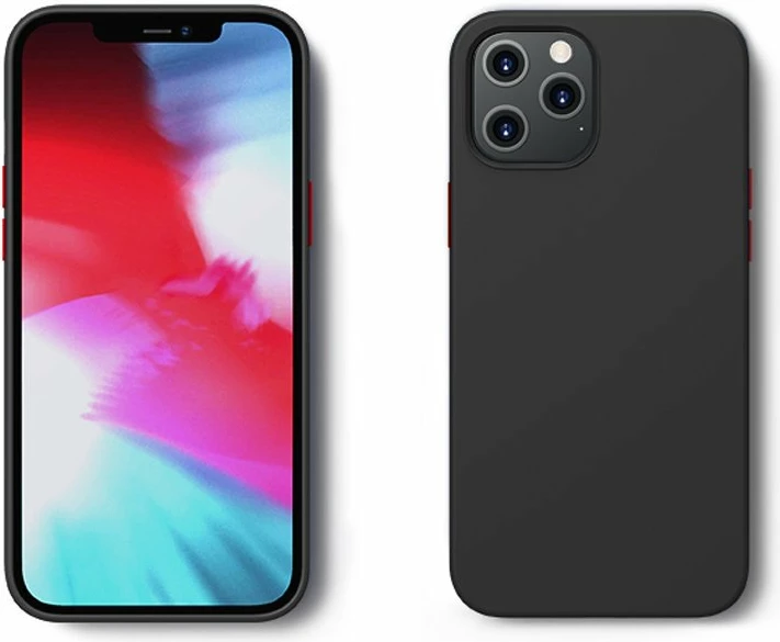 Mbështjellës Joyroom Color Series për iPhone 12 mini JR-BP798, i zi