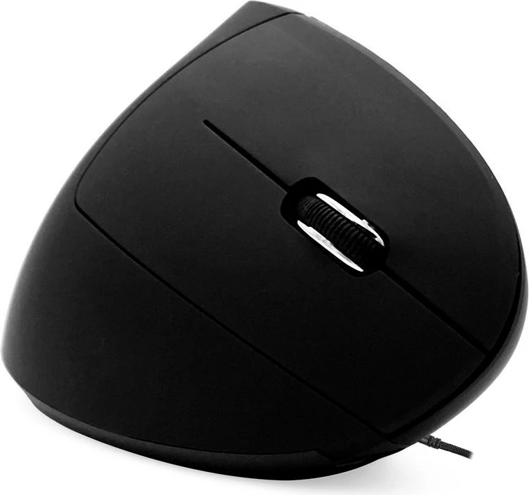 Maus vertikal Media-Tech Vertic MT1122, me ndriçim shumëngjyrësh, me kabllo, i zi