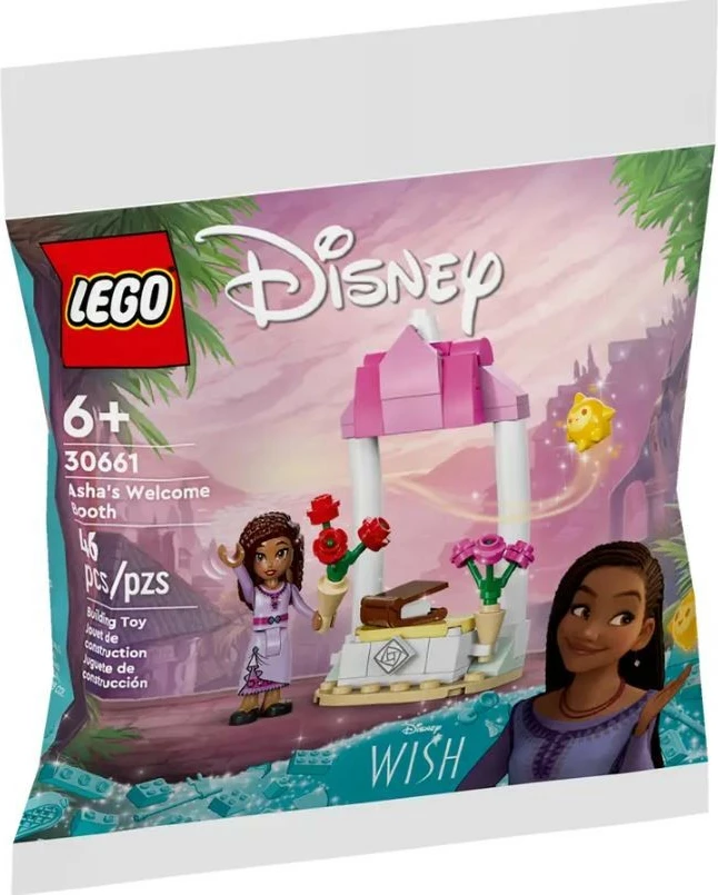 Set lodrash LEGO Disney Wish 30661, Ashy, 46 pjesë, plastikë
