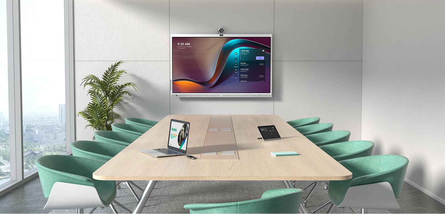 Pllakë digjitale Yealink MeetingBoard 86"/MB86-A001, 4K, LED, Wi-Fi