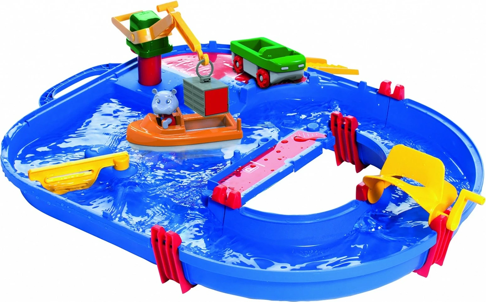 Set lodrash uji Smoby AquaPlay StartSet, 21 pjesë, Blu