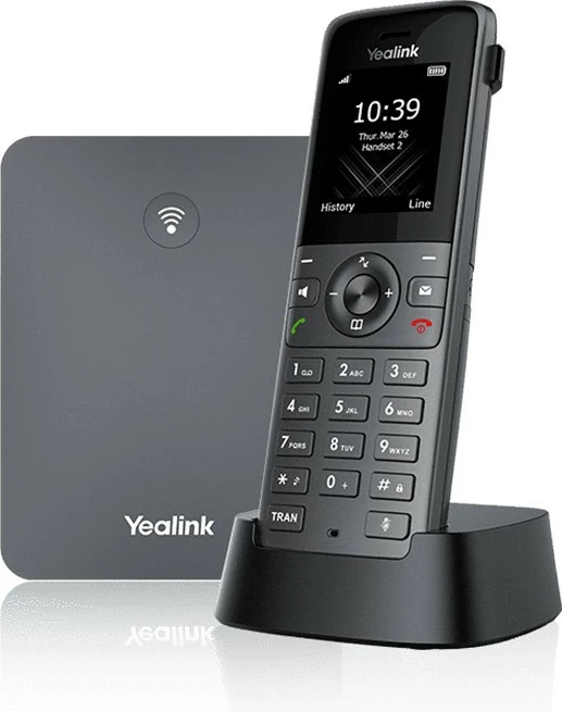 Telefon IP mobil Yealink W73P, Pa tel, Gri