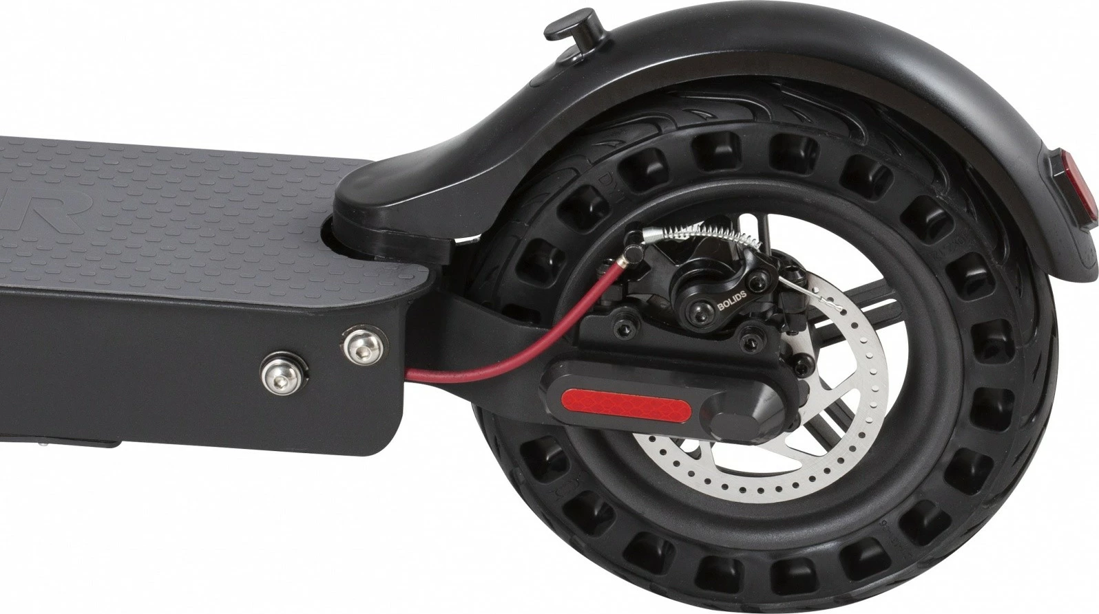 Trotinet elektrik Sencor Hulajnoga TWO S60, 400W, bateri 14Ah, 45km, i zi/e kuqe