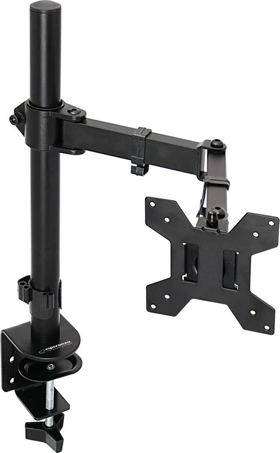 Mbajtës monitori Esperanza ERW017, 10-27'', deri në 8kg, i zi