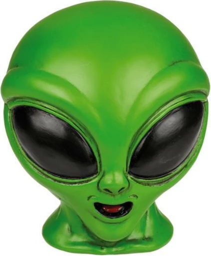 Thesar Alien OUT OF THE BLUE, polystone, Ø12 cm