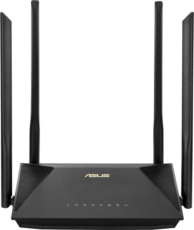 ASUS RT-AX53U wireless router Gigabit Ethernet Dual-band (2.4 GHz / 5 GHz) Black