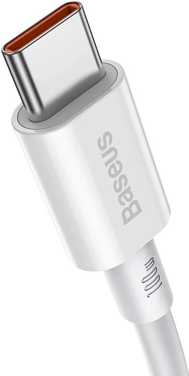 Kabëll Baseus Superior USB-C/USB-C, 1m, 100W, bardhë