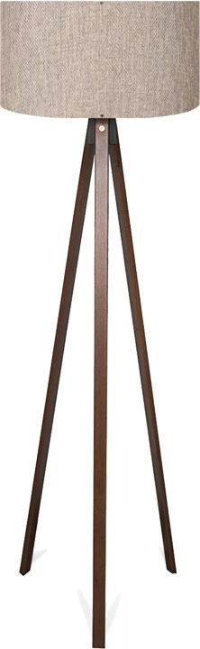 Llambë dyshemeje PWL-1059 E27, ngjyrë rërë/bezhë-arre D38x140cm