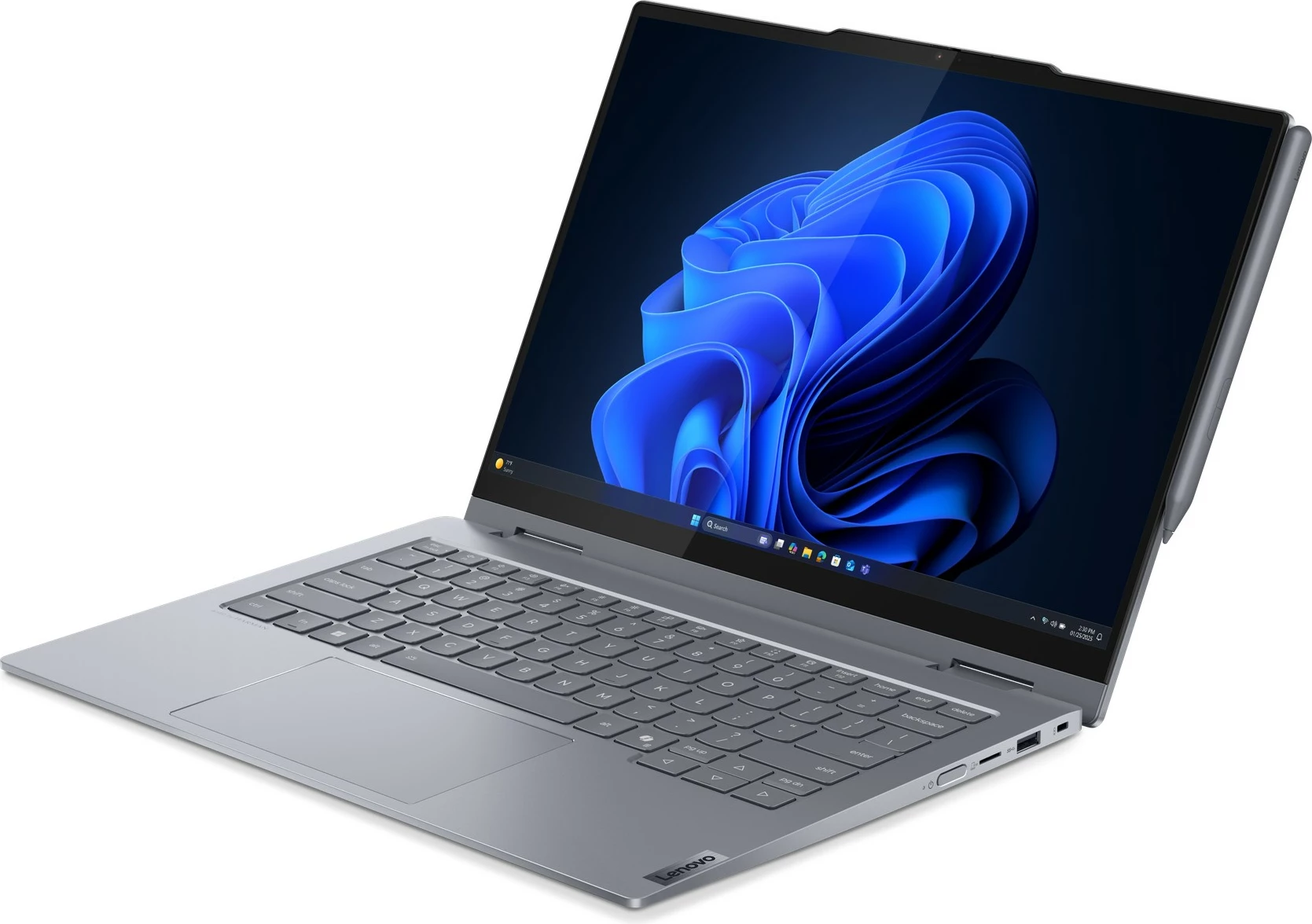Kompjuter Lenovo ThinkBook 14 2-in-1 G5 IAU, Intel Core Ultra 7, 32GB RAM, 1TB SSD, 14", Luna Grey