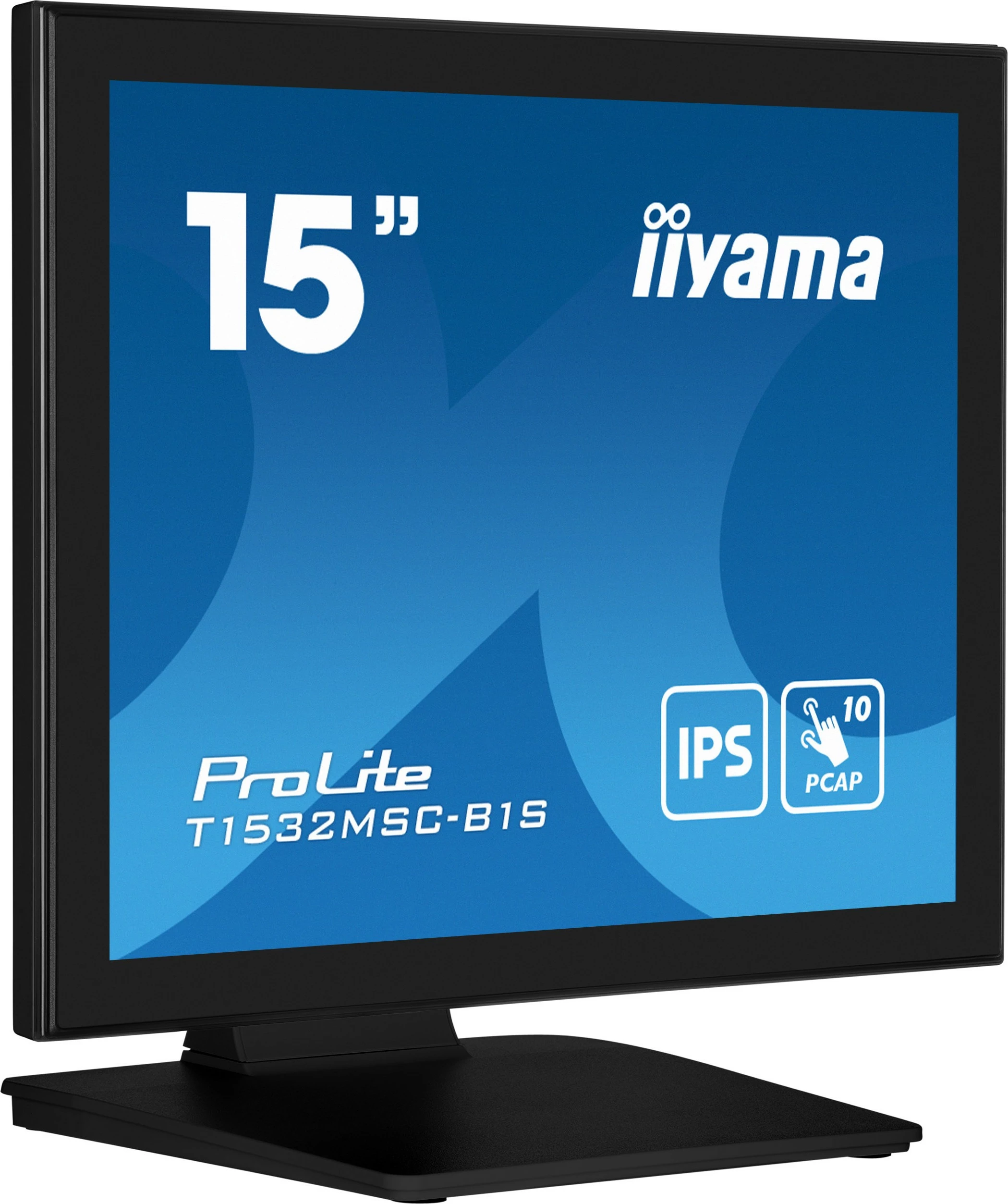 Monitor iiyama ProLite T1532MSC-B1S, 15", LCD, Touchscreen, i zi