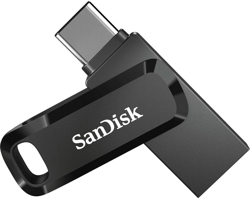USB SanDisk Ultra Dual Drive, 128 GB, USB Type-A / USB Type-C, 3.2 Gen 1, 150 MB/s, Slide, E zezë, Argjendtë