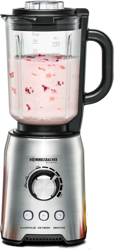 Blender tavoline Rommelsbacher MX 1250, 1.75 L, 1200 W, Inox