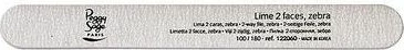 Limer për thonj Peggy Sage 2-Way Zebra Extra Coarse 80/80, 1 copë