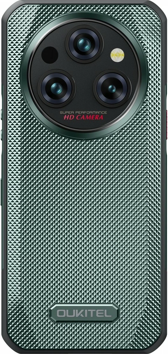 Celular, OUKITEL, WP35 Pro, 12/512GB, 6.6" FHD+, 5G, 11000mAh, IP68/IP69K MIL-STD-810H, Dual SIM, Green