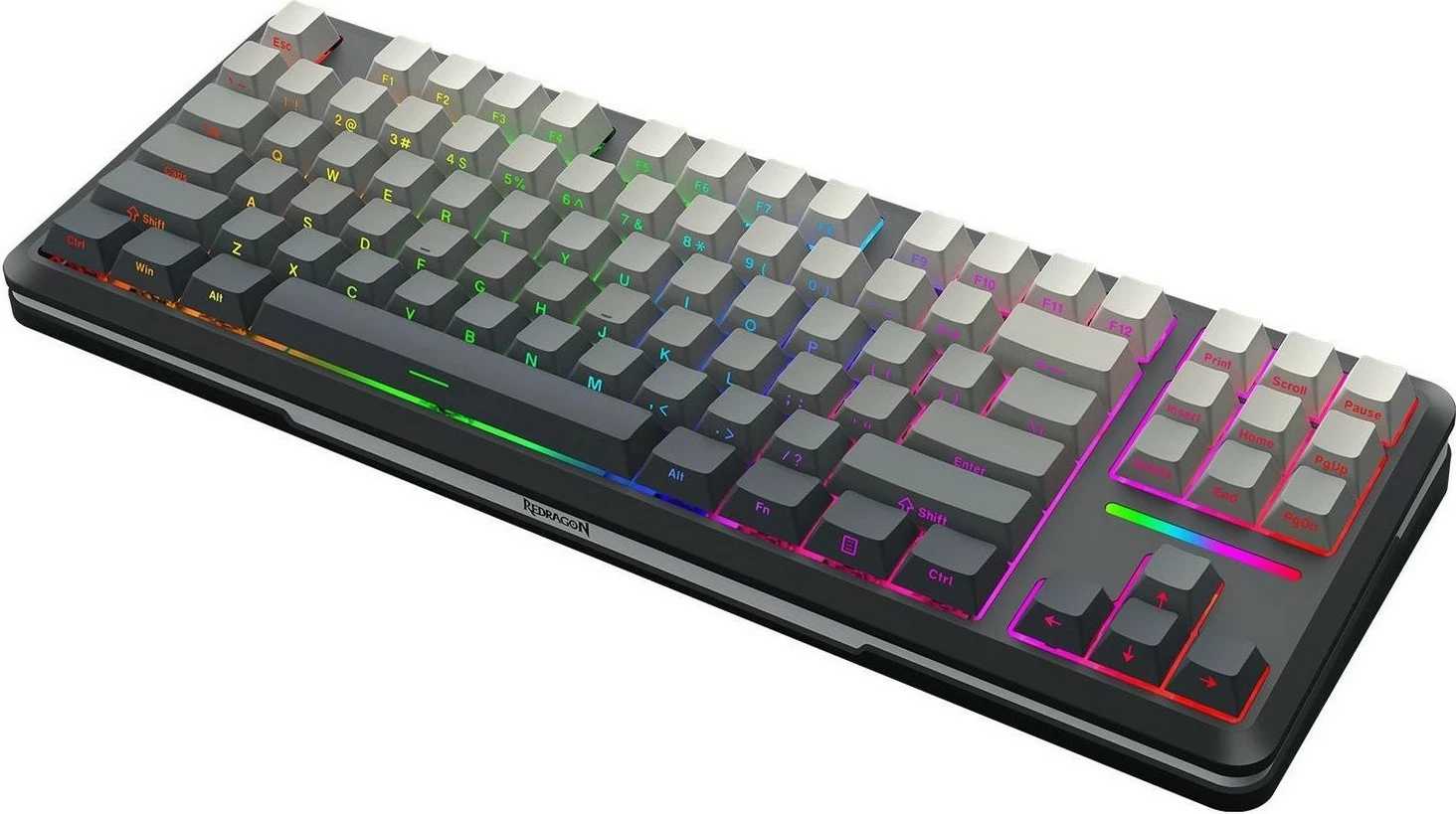 Tastierë mekanike Redragon K734SP-RGB-PRO Wildslash Pro, RGB, 87 taste, grey