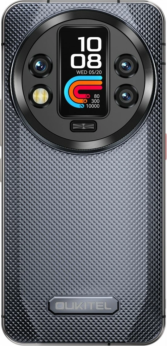 Celular OUKITEL WP200 Pro 5G 24GB/1TB 6.7" AMOLED 120Hz IP69K 8800mAh gri Set me kufje Bluetooth