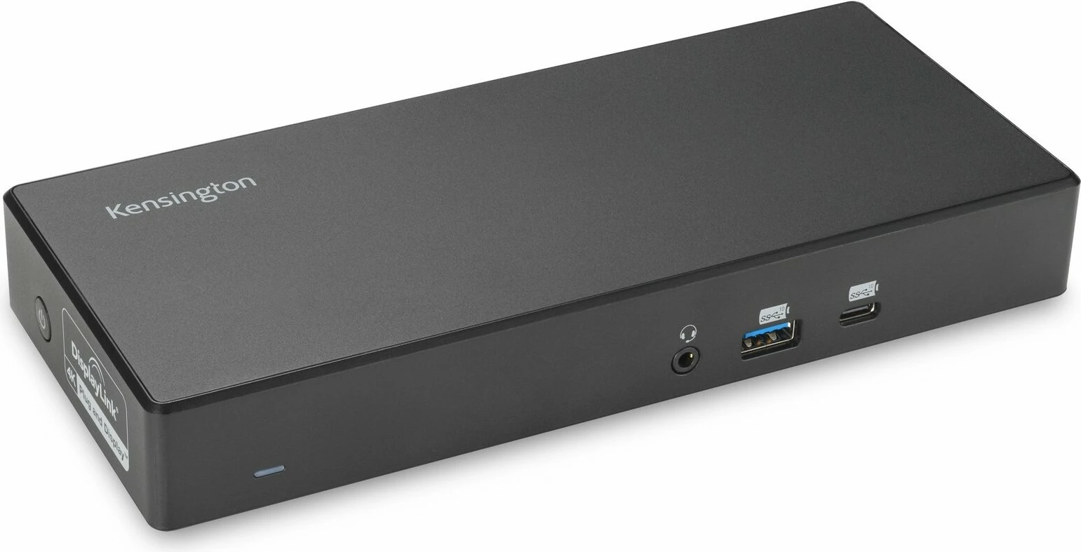 Docking station Kensington SD4781P EQ, USB-C & USB-A, Dual 4K, e zezë