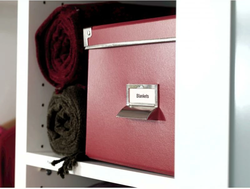 Shirit etiketimi Dymo LetraTag 12267 (S0721530) 12mm x 4m plastik, tekst i zi, i tejdukshëm