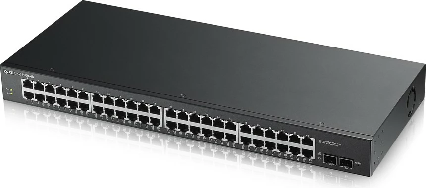 Switch Zyxel GS1900-48-EU0102F, L2, Gigabit Ethernet (10/100/1000), montim në rack, ngjyrë e zezë