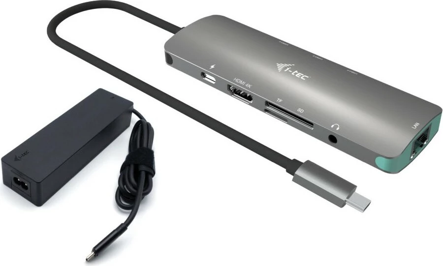 Dock I-Tec Nano LAN me furnizues 100W, gri