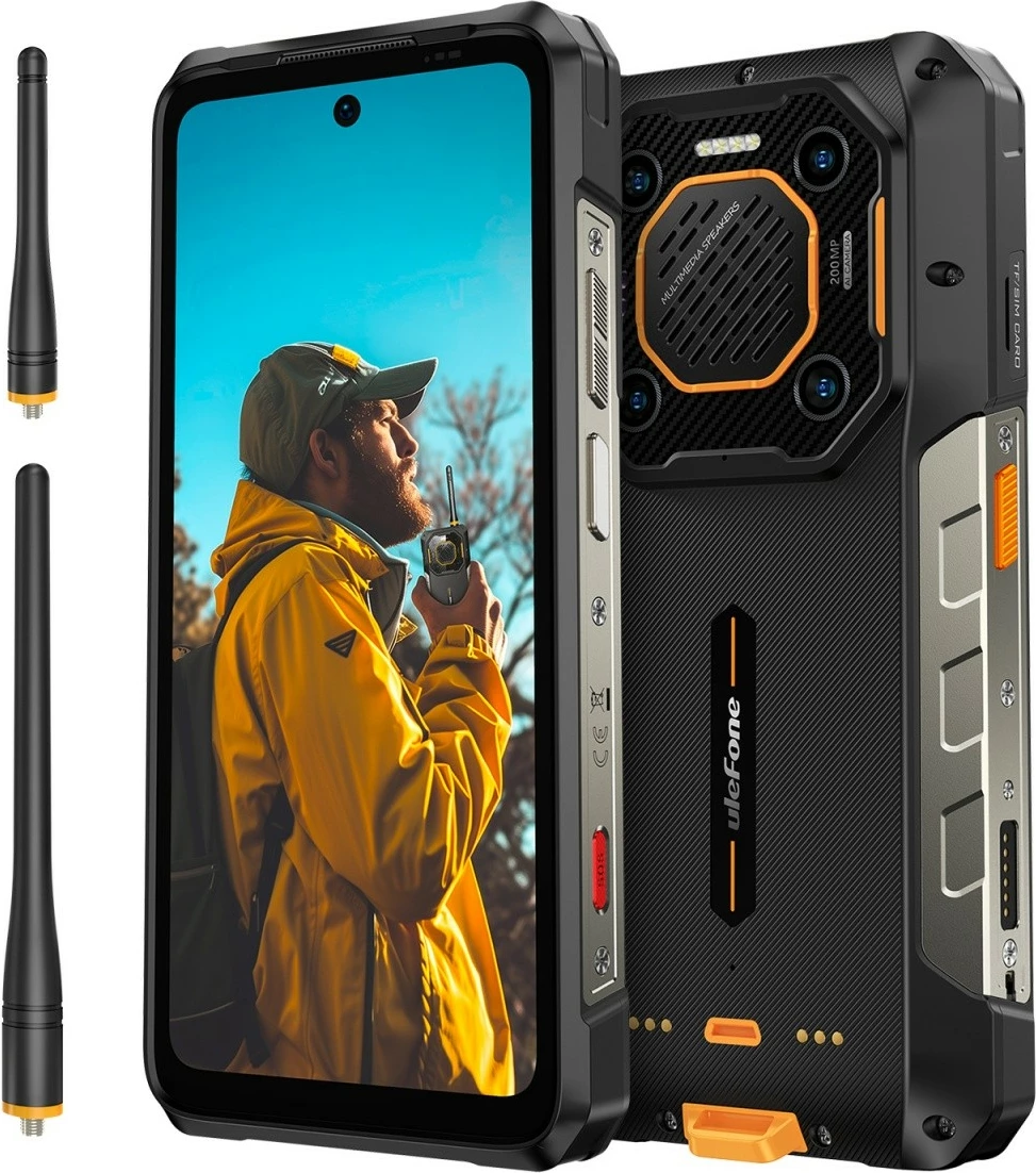 Celular Ulefone Armor 26 Ultra Walkie-Talkie 5G, 12/512GB, i zi