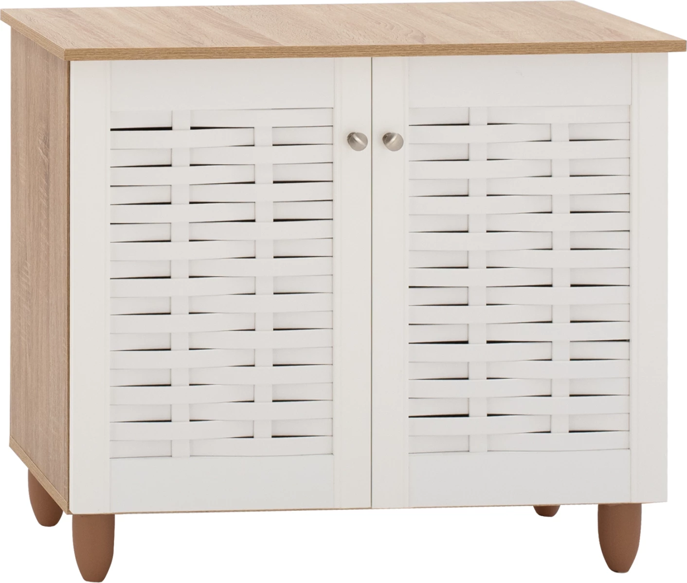 Raft këpucësh FH2208.06, sonama-bardhë, 77x34x67,5 cm