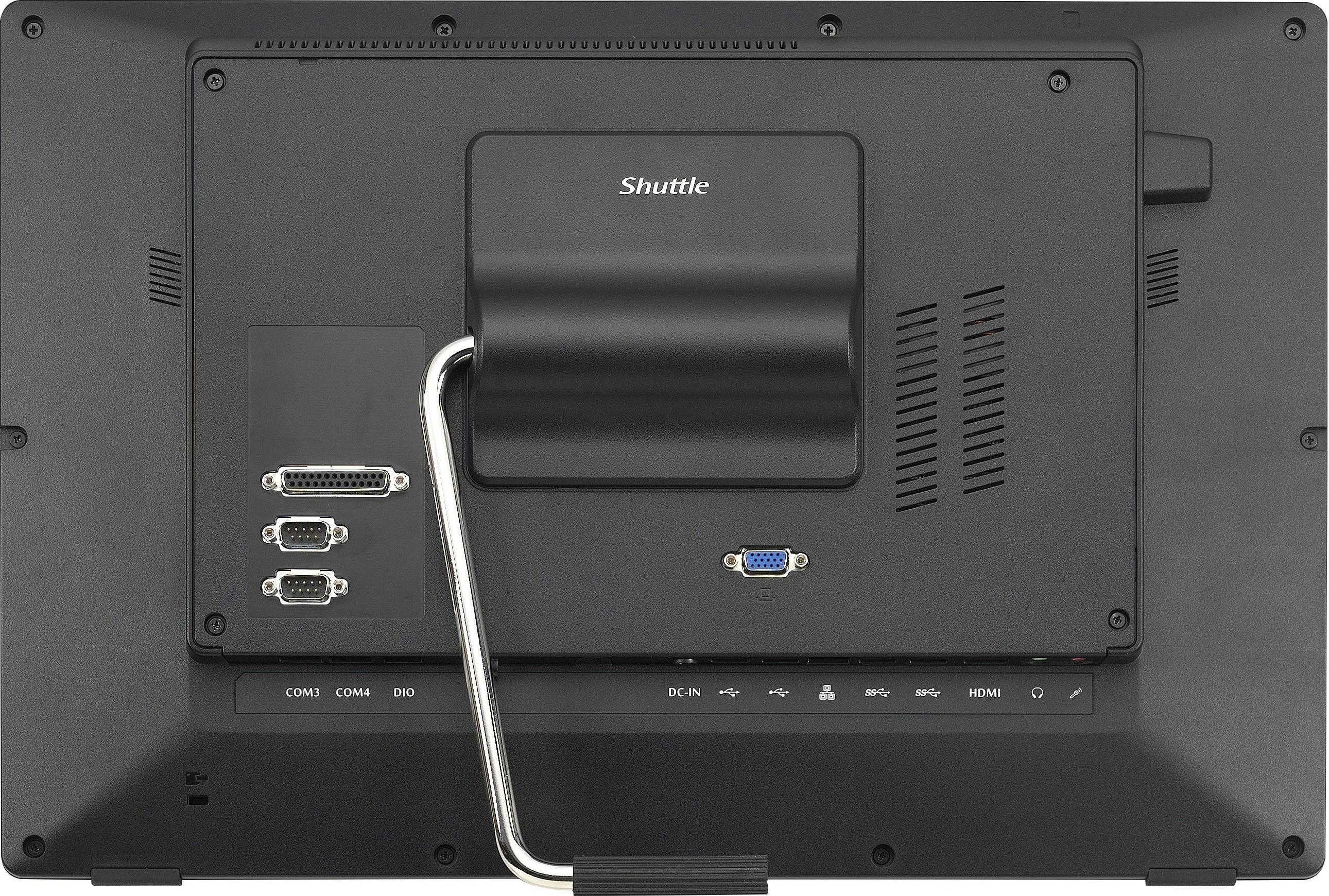Kompjuter All-in-One Shuttle P92U, Barebone, Cel. 5205U, 19.5 inç, e zezë