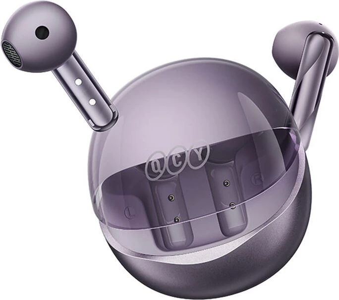 Kufje TWS QCY AilyBuds Clear T32, Bluetooth 5.3, me mikrofon, vjollcë