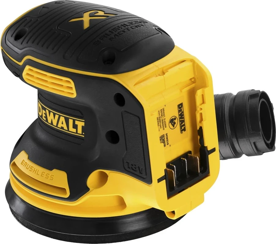 Lëmues portativ DeWalt DCW210NT-XJ, Rrotullues rastësor 12000 RPM, Zi dhe Verdhe