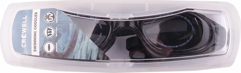 Syze noti Crowell Shark për meshkuj dhe femra, të zeza