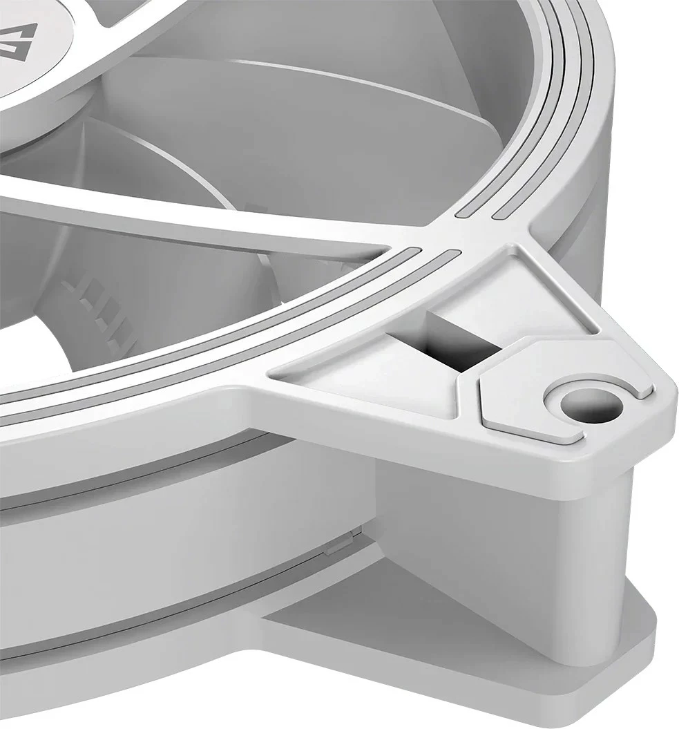 Ventilator kompjuteri MODECOM FAN-APEX-140S-ARGB-200, 140mm, ARGB, i bardhë