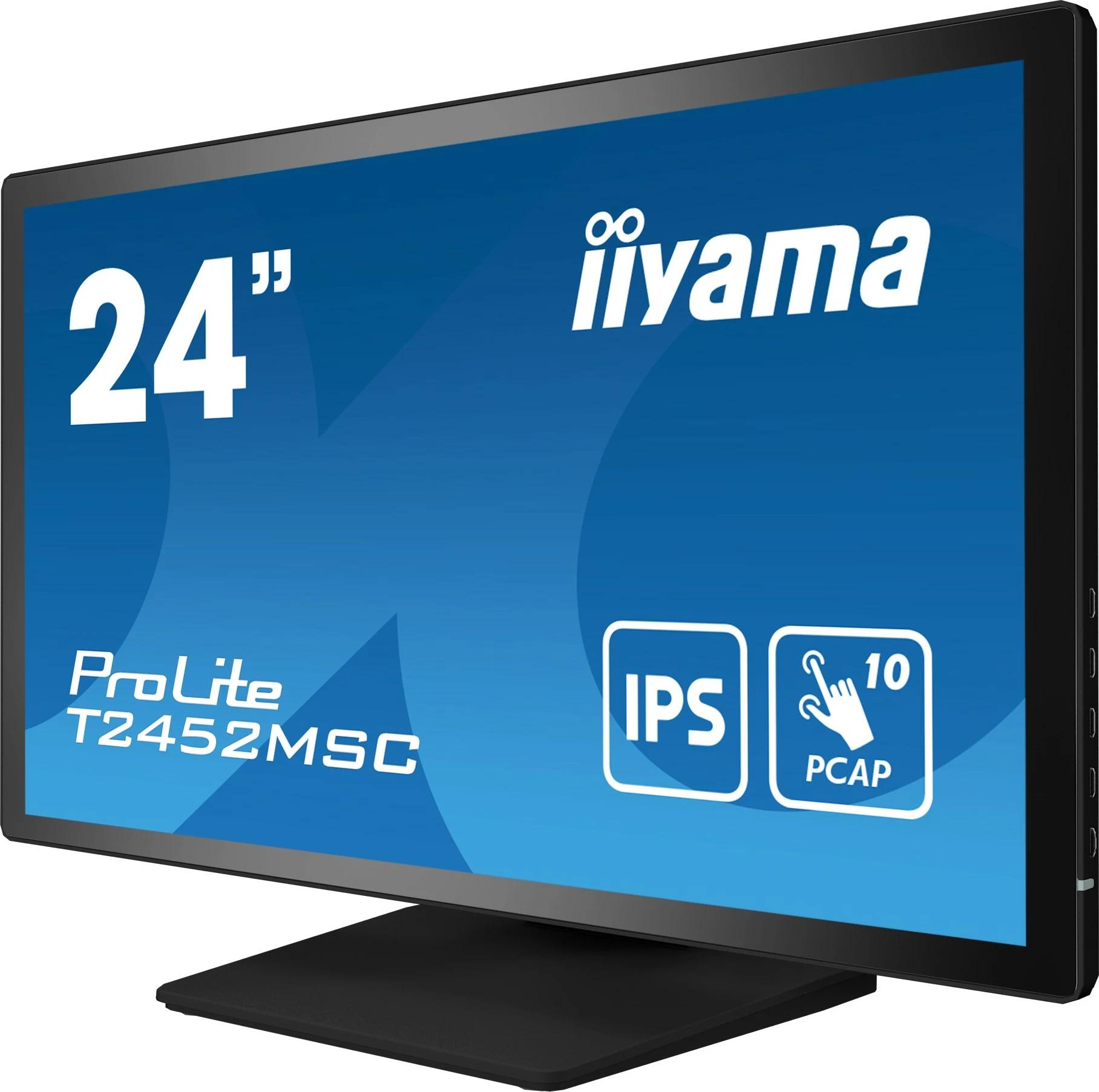 Monitor iiyama ProLite T2452MSC-B1, 60.5 cm (23.8"), 1920 x 1080 pixels, Full HD, LCD, 14 ms, i zi