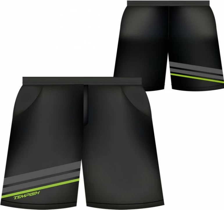 Shorce për stërvitje Tempish për meshkuj, të zeza